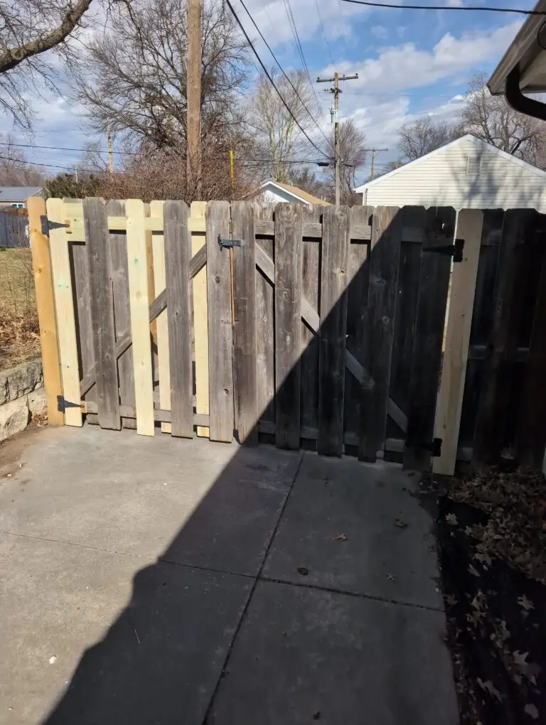 Fence Gate Repair and Reinstallation in Junction City